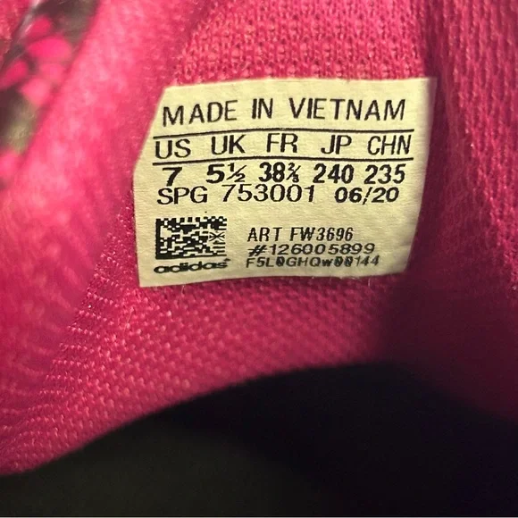 Adidas Superstar Bold Magenta Pink Snakeskin Platform FW3696 Shoes Women’s 7 - Picture 9 of 9